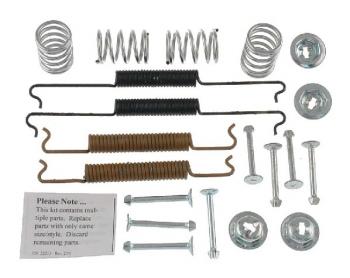 volkswagen beetle 1969 Drum Brake Hardware Kit 17179 small image