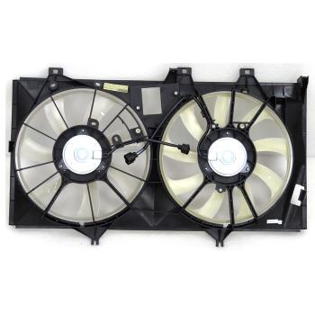 2016 Toyota Avalon Dual Radiator and Condenser Fan Assembly