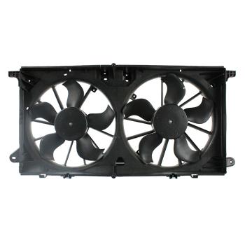 2019 Lincoln Navigator Dual Radiator and Condenser Fan Assembly Agility Auto Parts 6010379 image 2 of 2