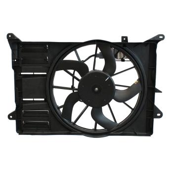 2013 Ford Edge Dual Radiator and Condenser Fan Assembly