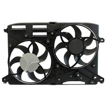 2013 Lincoln MKZ Dual Radiator and Condenser Fan Assembly