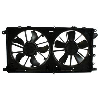 2019 Lincoln Navigator Dual Radiator and Condenser Fan Assembly Agility Auto Parts 6010516 image 2 of 2