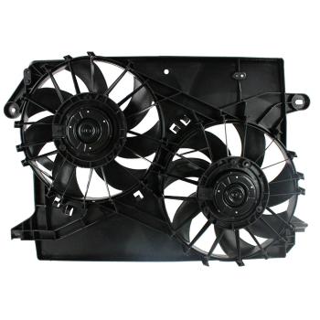 2007 Chrysler 300 Dual Radiator and Condenser Fan Assembly
