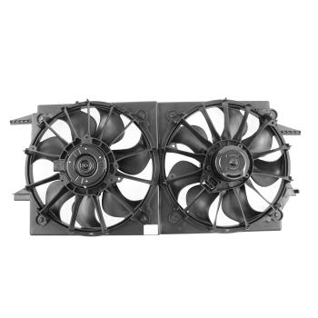 1997 Oldsmobile Cutlass Dual Radiator and Condenser Fan Assembly