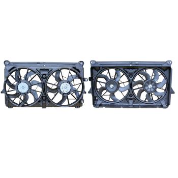 2014 Chevrolet Tahoe Dual Radiator and Condenser Fan Assembly
