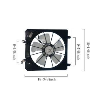 2003 Acura TL Engine Cooling Fan Assembly Agility Auto Parts 6019107 image 1 of 2