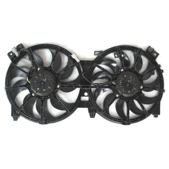 2017 Nissan Maxima Dual Radiator and Condenser Fan Assembly