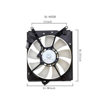 2004 Toyota Avalon A/C Condenser Fan Assembly Agility Auto Parts 6034103 image 1 of 2