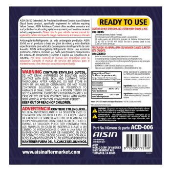 2010 Ford E-250 Engine Coolant / Antifreeze AISIN ACD006 image 2 of 2