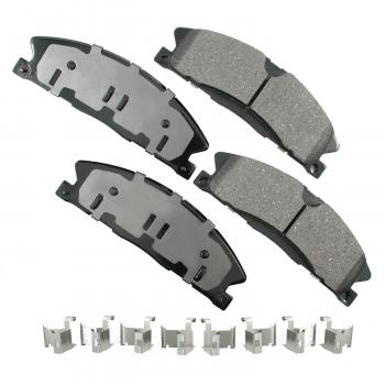 2015 Lincoln MKS Disc Brake Pad Front Akebono ACT1611 image 1 of 1