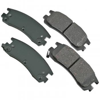 1998 Saturn SW2 Disc Brake Pad Rear Akebono ACT714 image 1 of 1