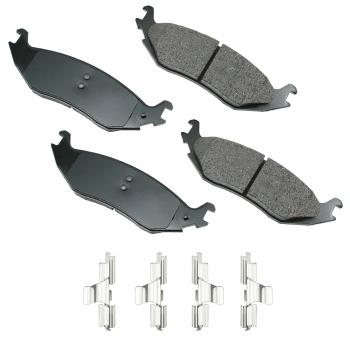 2008 Chrysler Aspen Disc Brake Pad Rear Akebono ACT898 image 1 of 1