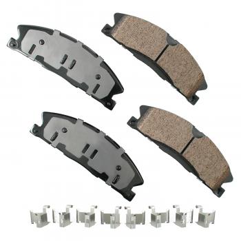 2015 Lincoln MKS Disc Brake Pad Front Akebono ASP1611 image 1 of 1