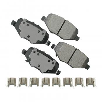 2015 Lincoln MKS Disc Brake Pad Rear Akebono ASP1612 image 1 of 1