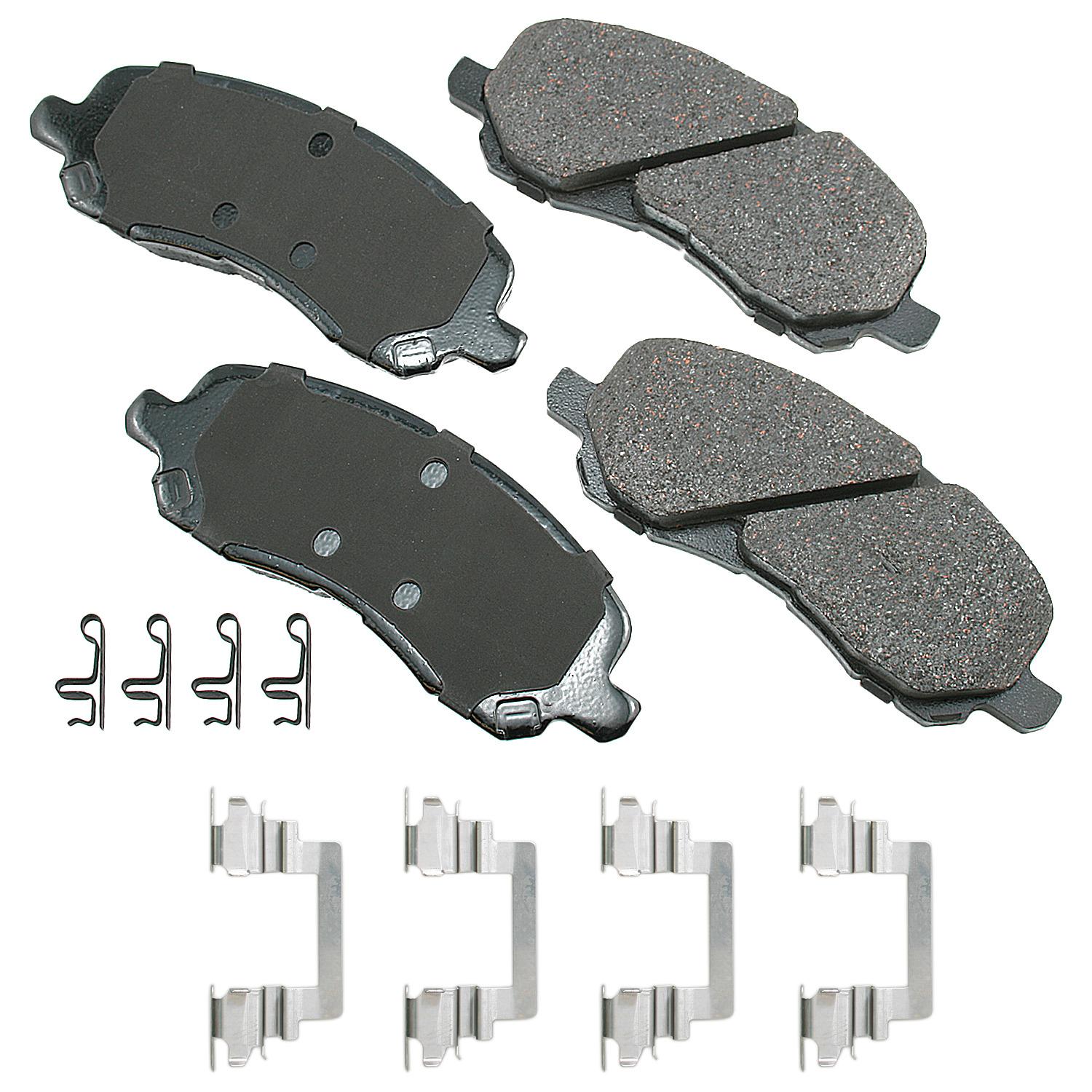 Akebono ASP866A Disc Brake Pad product image 1 of 1