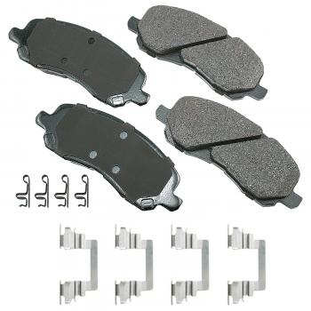 2020 Mitsubishi Outlander Disc Brake Pad Front Akebono ASP866A image 1 of 1