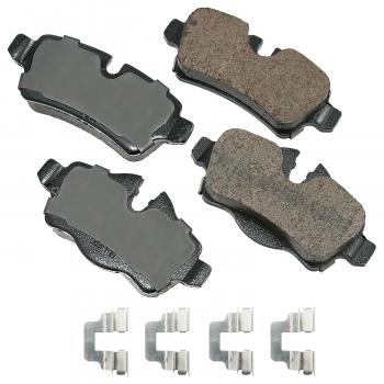 2008 Mini Cooper Disc Brake Pad Rear Akebono EUR1309A image 1 of 1