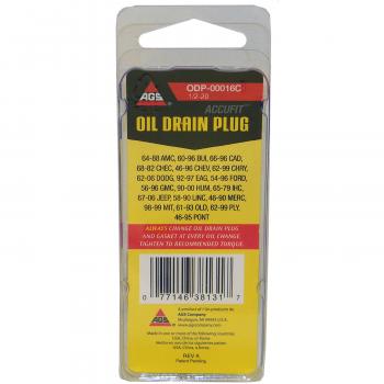 1977 Mercury Comet Engine Oil Drain Plug American Grease Stick (AGS) ODP00016C image 3 of 3