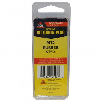 2018 Cadillac CTS Engine Oil Drain Plug Gasket American Grease Stick (AGS) ODP66451C image 2 of 3