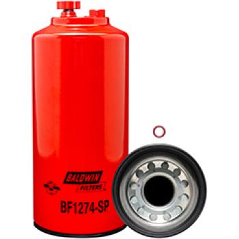 2010 International 9900i Fuel Water Separator Filter Baldwin BF1274SP image 1 of 1