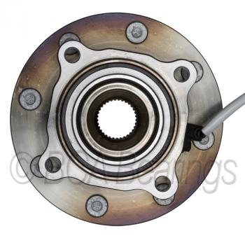 2003 Chevrolet Avalanche 2500 Wheel Bearing and Hub Assembly Front BCA Bearings WE60884 image 2 of 4