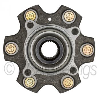 2001 Mitsubishi Montero Wheel Bearing and Hub Assembly Front BCA Bearings WE61568 image 2 of 4