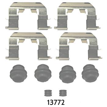 2016 Kia Forte Koup Disc Brake Hardware Kit Front Better Brake Parts 13772K image 1 of 1
