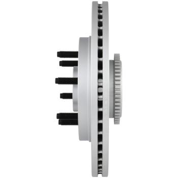 2007 Lincoln Mark LT Disc Brake Rotor and Hub Assembly Front Bosch 20010347 image 3 of 4