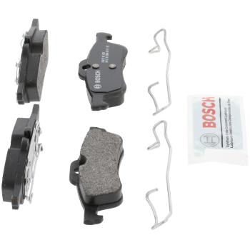 2008 Mini Cooper Disc Brake Pad Rear Bosch BP1060 image 4 of 4