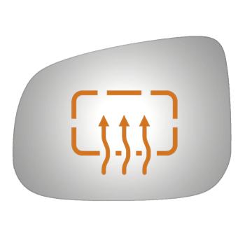 2008 Jaguar Super V8 Door Mirror Glass