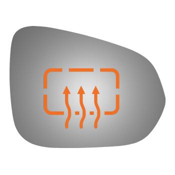 2016 Lexus NX200t Door Mirror Glass Right Burco 5721H image 1 of 1