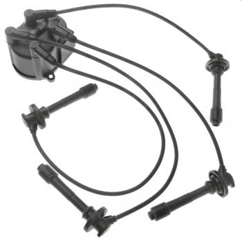 1990 Geo Prizm Spark Plug Wire Set BWD CHU404 image 2 of 2