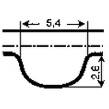 2003 Volkswagen Beetle Engine Timing Belt Continental TB321 image 1 of 1