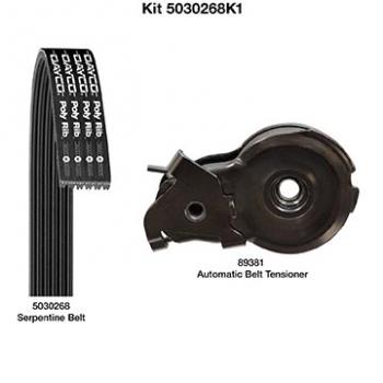 1998 Mercury Mystique Serpentine Belt Drive Component Kit