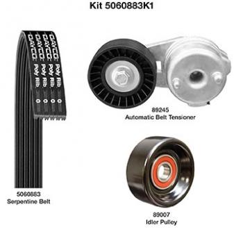 2005 Jeep TJ Serpentine Belt Drive Component Kit