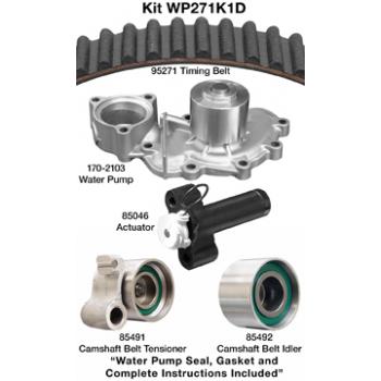 2001 Toyota Tacoma Engine Timing Belt Kit with Water Pump Dayco WP271K1D image 1 of 1