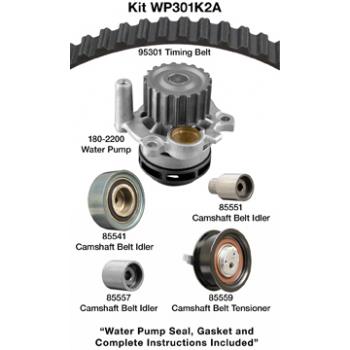 1999 Volkswagen Jetta Engine Timing Belt Kit with Water Pump Dayco WP301K2A image 1 of 1