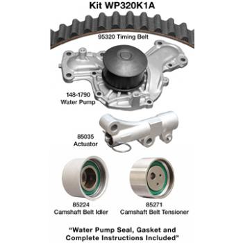 2001 Mitsubishi Montero Engine Timing Belt Kit with Water Pump Dayco WP320K1A image 1 of 1
