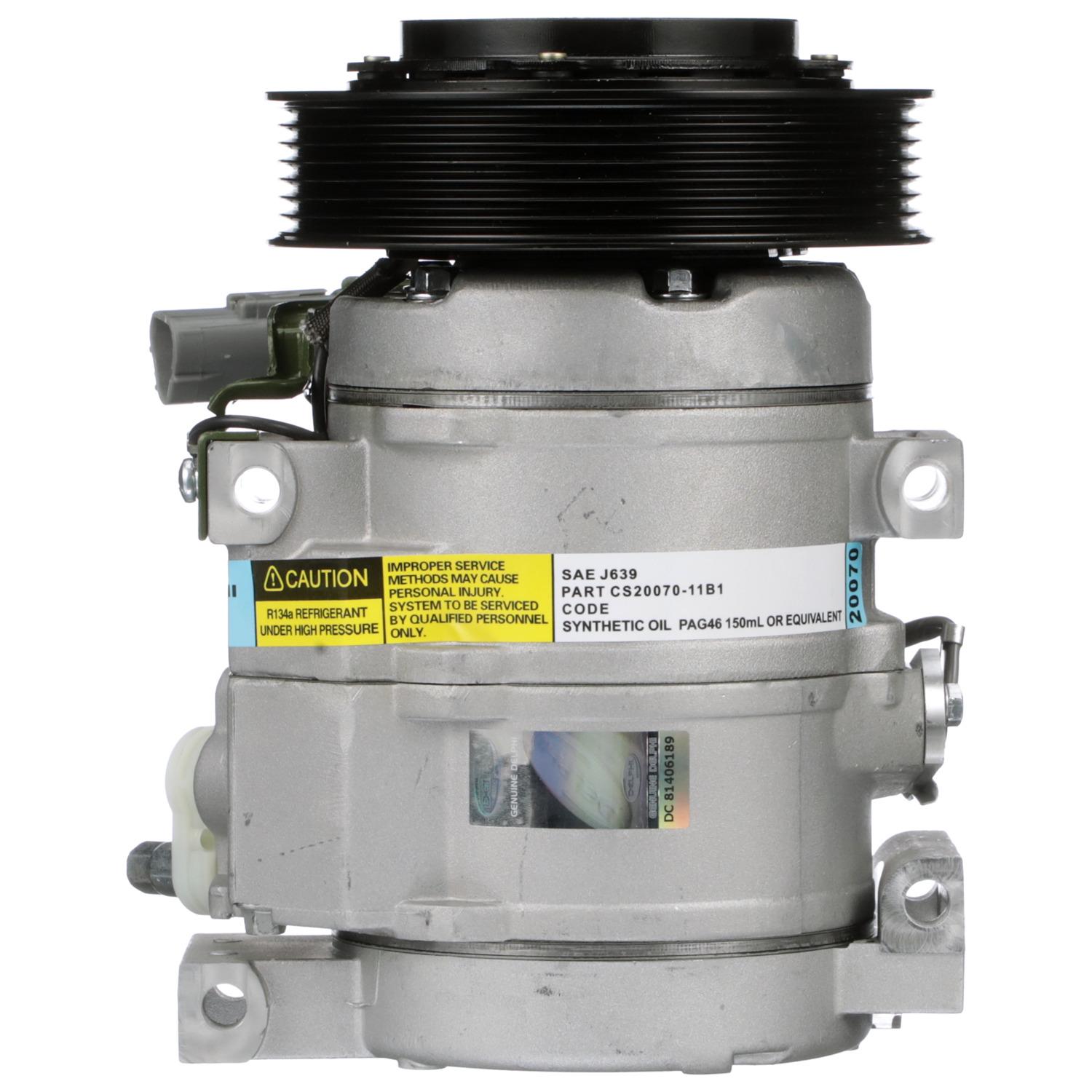 Delphi CS20070 A/C Compressor product image 7 of 8