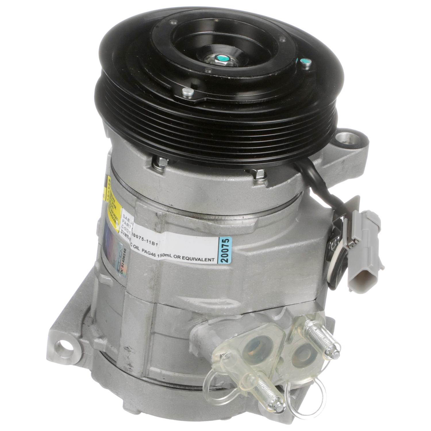 Delphi CS20075 A/C Compressor product image 1 of 8