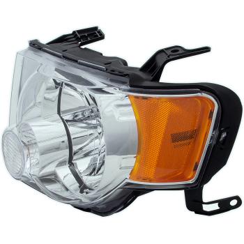 2008 Ford Escape Headlight Assembly Left Dorman 1590369 image 4 of 4