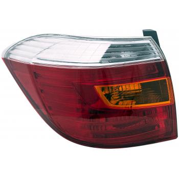 2010 Toyota Highlander Tail Light Assembly Left Dorman 1611652 image 1 of 4
