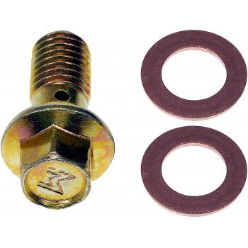 2015 Cadillac CTS Brake Hydraulic Hose to Caliper Bolt Rear Dorman 484205.1 image 1 of 4