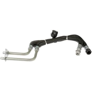 2013 Lincoln MKZ Auto Trans Oil Cooler Hose Assembly Auxiliary Cooler (Driver Side) to Transmission Dorman 624095 image 1 of 4
