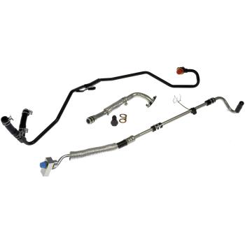 2013 Lincoln MKS Turbocharger Coolant and Oil Supply / Return Line Kit