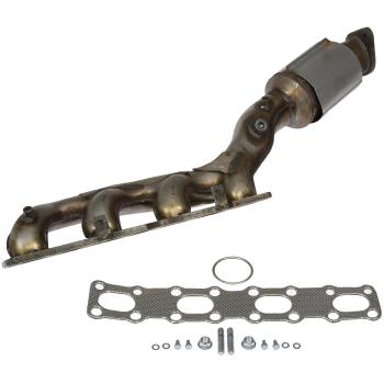 2011 Nissan Armada Exhaust Manifold with Integrated Catalytic Converter