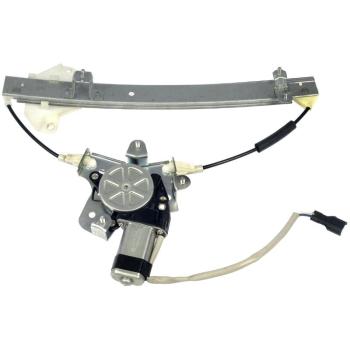 1998 Hyundai Elantra Power Window Motor and Regulator Assembly Rear Left Dorman 741616 image 3 of 3