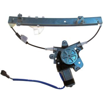 1998 Hyundai Elantra Power Window Motor and Regulator Assembly Rear Right Dorman 741617 image 2 of 2