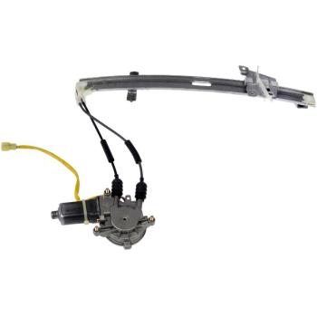 1997 Kia Sephia Power Window Motor and Regulator Assembly Rear Left Dorman 751956 image 3 of 3