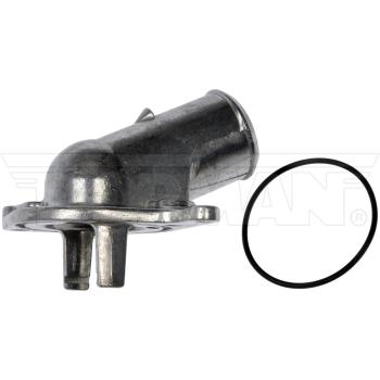 2000 Pontiac Firebird Engine Coolant Thermostat Housing Assembly Dorman 9022701 image 2 of 4